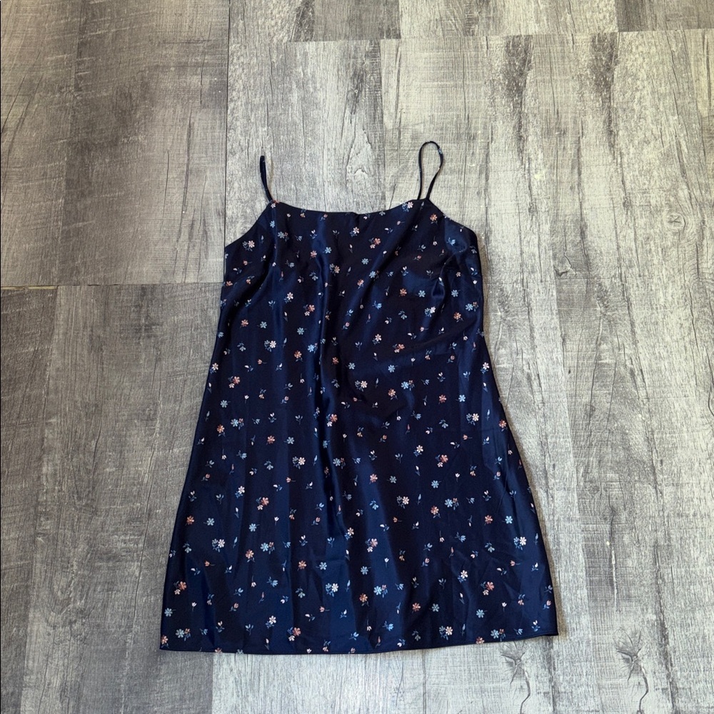 Parade Floral Spaghetti Strap Slip Dress